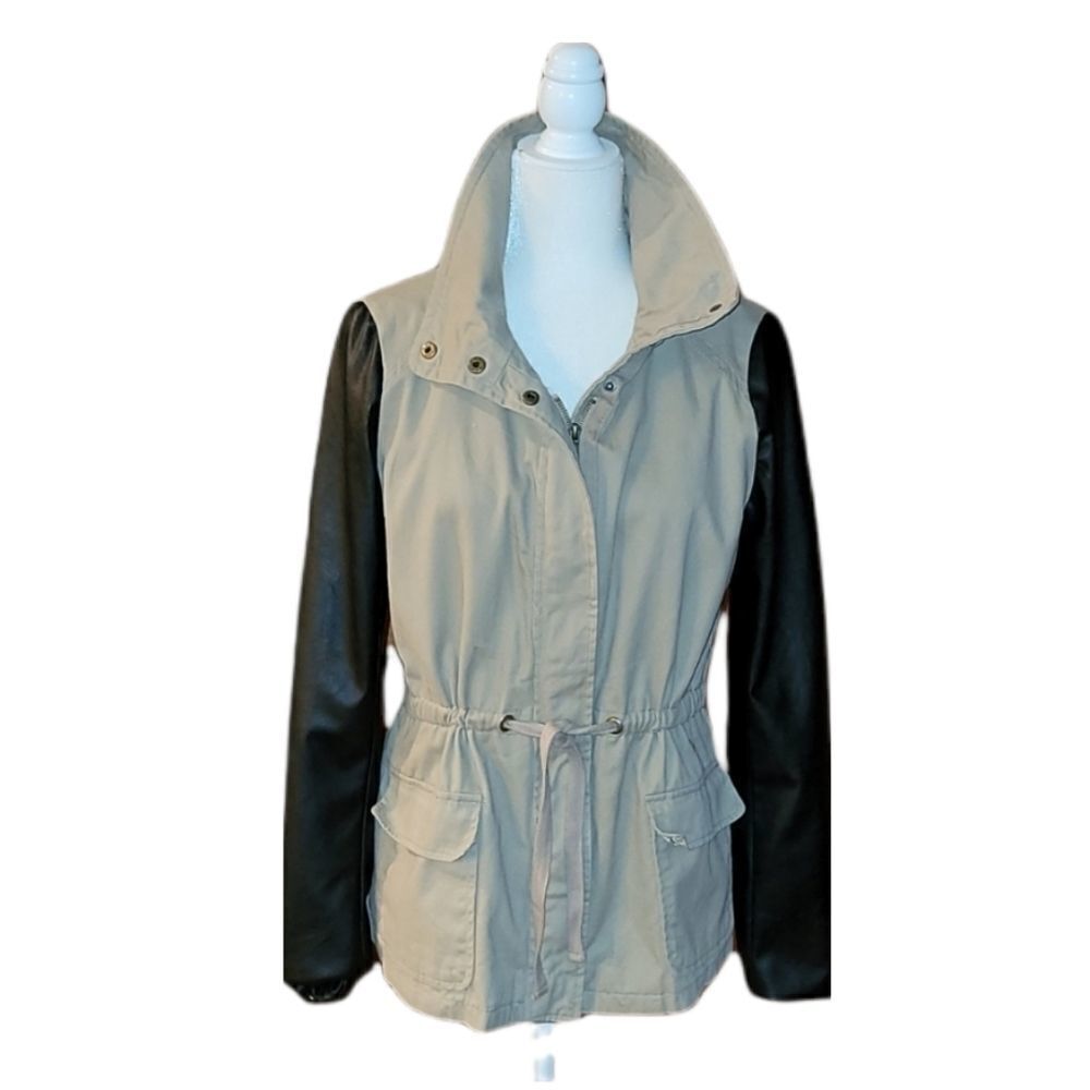 Olive & Oak Tan and Black Jacket